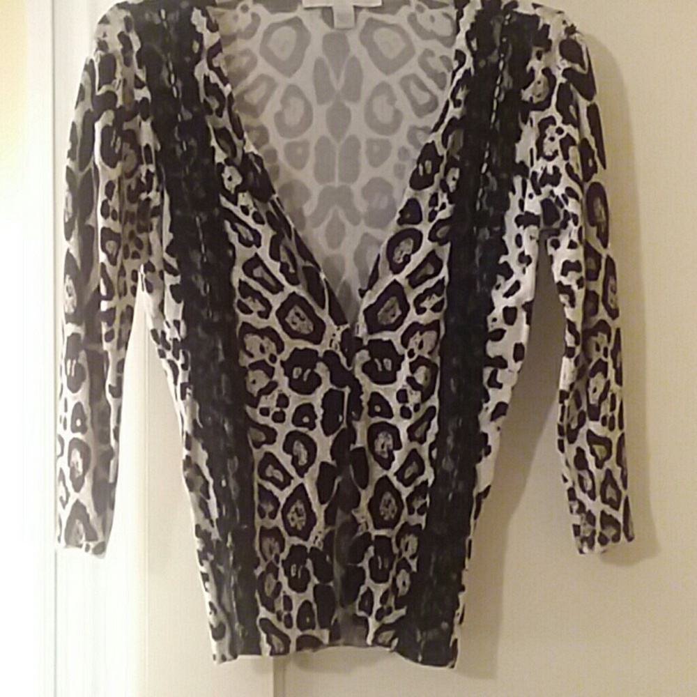 Leopard cardigan